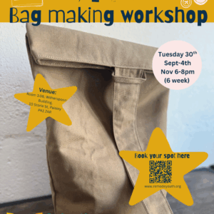 Bag making workshop