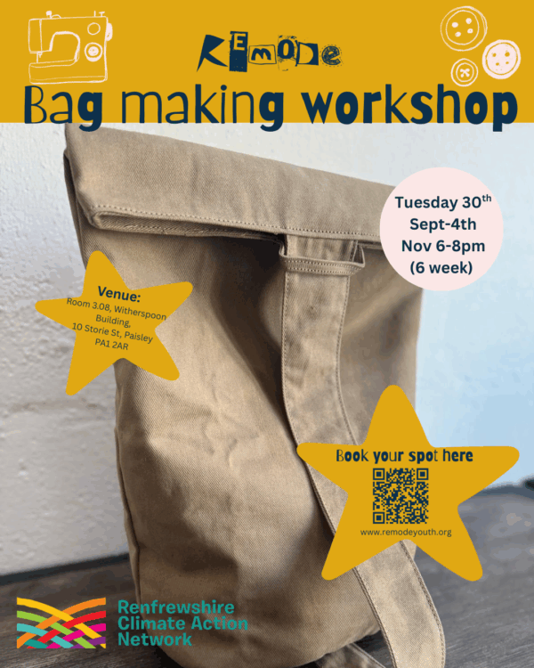 Bag making workshop